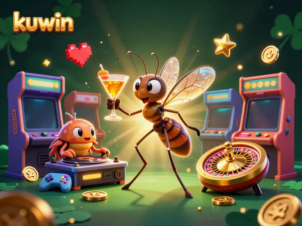 Experience the thrill of kuwin gaming with vibrant characters and dynamic casino elements