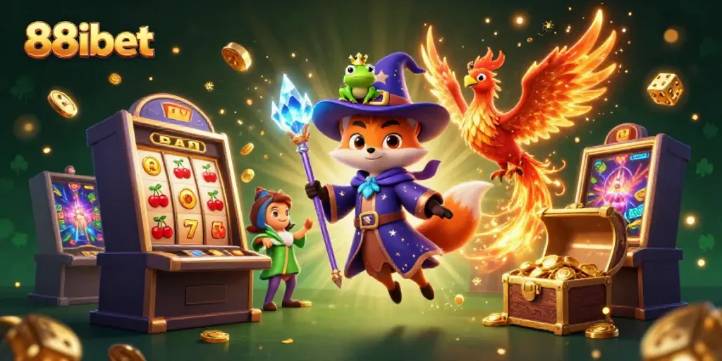 Engage with exciting jackpots and games at 88ibet with captivating characters and dynamic casino elements.
